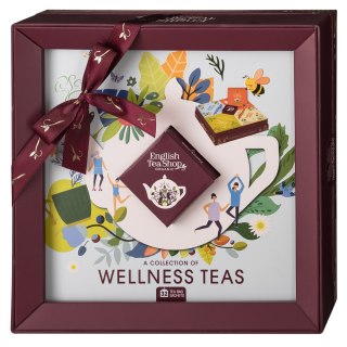 NOWOŚĆ Wellness Teas - Zestaw 32 saszetek w 4 smakach