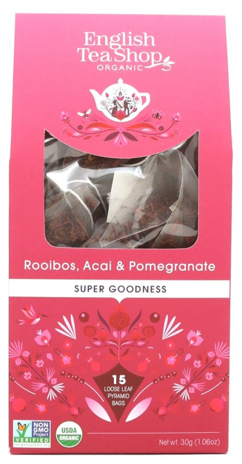 Rooibos, Acai & Pomegranate - 15 piramidek