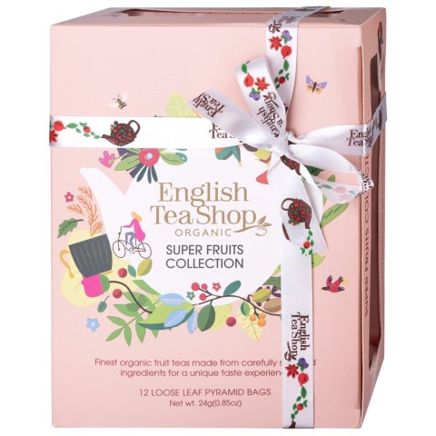 Super Fruits Collection Peach Fuzz - 12 piramidek (opakowanie EKO)