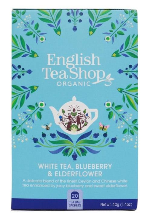 White Tea Blueberry Elderflower - 20 saszetek