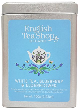 White Tea Blueberry Elderflower - herbata sypana 100g