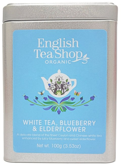 White Tea Blueberry Elderflower - herbata sypana 100g