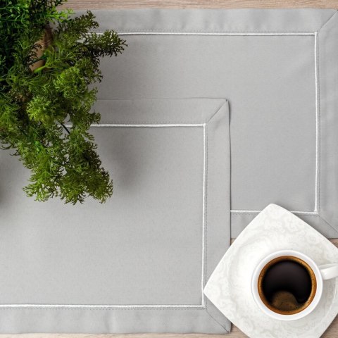 OBRUS MADELE 30 X 40 CM SREBRNY