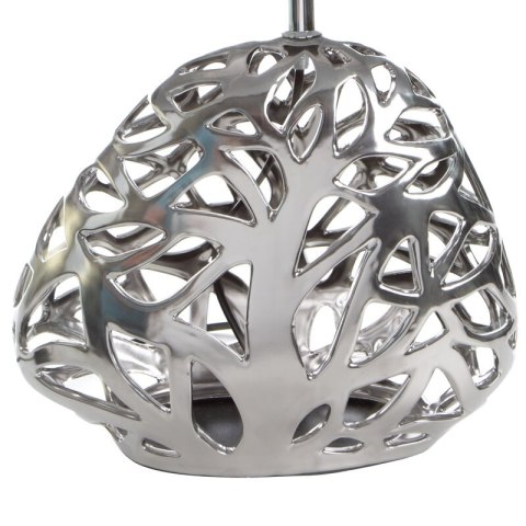 LAMPA DEKORACYJNA DAKOTA (3) O 37 X 52 CM SREBRNY LAMPA DEKORACYJNA DAKOTA (3) O 37 X 52 CM SREBRNY