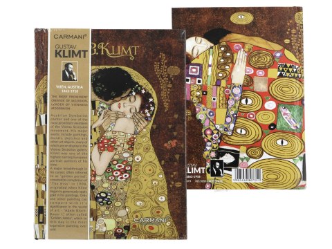 Notes - G. Klimt, Pocałunek (CARMANI)