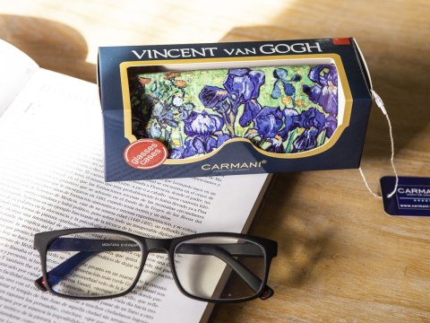 Etui na okulary - V. van Gogh, Irysy (CARMANI)