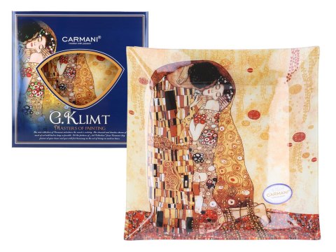 Talerz dekoracyjny - G. Klimt, Pocałunek (CARMANI)