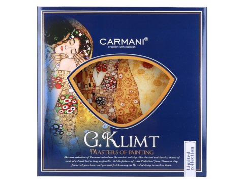 Talerz dekoracyjny - G. Klimt, Pocałunek (CARMANI)