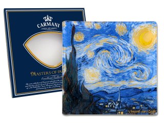 Talerz dekoracyjny - V. van Gogh, Gwiaździsta noc (CARMANI)