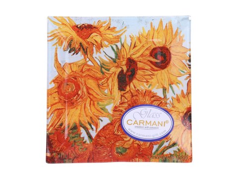 Talerz dekoracyjny - V. van Gogh, Słoneczniki (CARMANI)