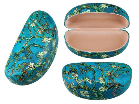 Etui na okulary - V. van Gogh, Kwitnący Migdałowiec (CARMANI) Etui na okulary - V. van Gogh, Kwitnący Migdałowiec (CARMANI)