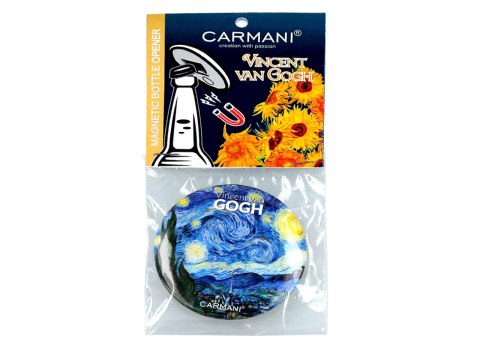 Otwieracz z magnesem - V. van Gogh, Gwiaździsta Noc (CARMANI)