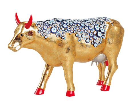 CowParade Istanbul 2007, The Evil Eye Cow - aka Nazar Boncugu, autor: Berrin Bul.