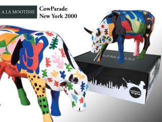 CowParade New York 2000, A La Mootisse, autor: AimΘe Esposito & Mary Louise Gladstone.