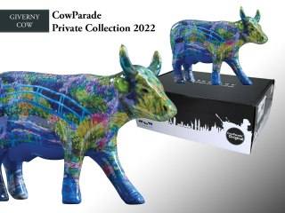 CowParade Private Collection 2022, Giverny, autor: Henric Kihlstrom.