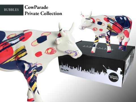 CowParade Privet Collection, Bubbles, autor: Peio Cauchefert.