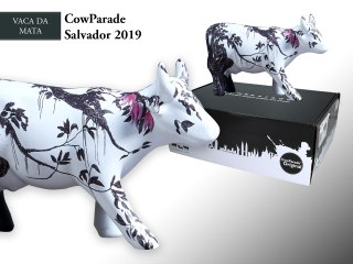 CowParade Salvador 2019, Vaca Da Mata, autor: Chany Duscio.