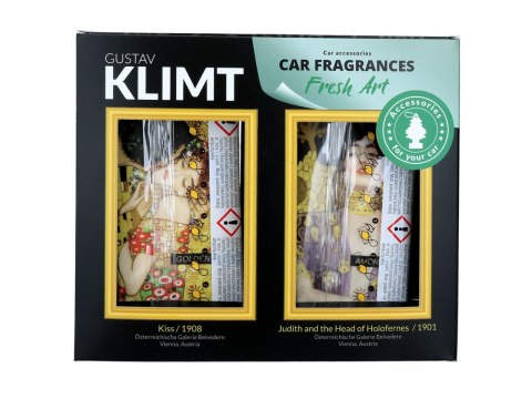 Kpl. 2 zapachów samochodowych - G. Klimt, Amore mio i Golden Lady (CARMANI) Kpl. 2 zapachów samochodowych - G. Klimt, Amore mio i Golden Lady (CARMANI)