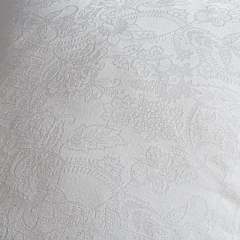 KOMPLET POŚCIELI DAMASK 05 220 X 200 CM BIAŁY