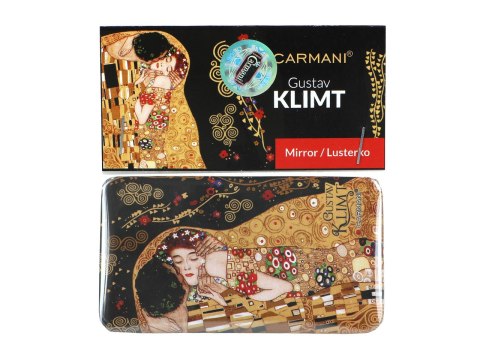 Lusterko prostokątne - G. Klimt, Pocałunek (CARMANI)